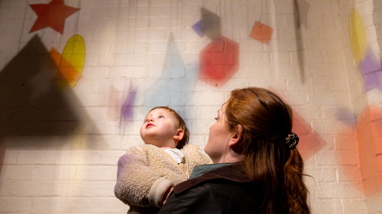 Roof repair exhibition at Coughton Court